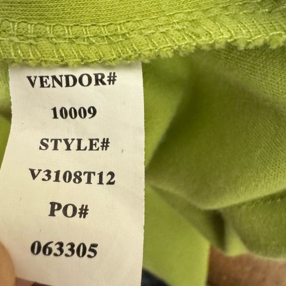 Vincente’ Retro Unique 90s Y2K Vibrant Green Embellished Blouse - Size Small - Picture 10 of 10